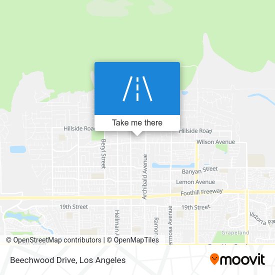 Mapa de Beechwood Drive