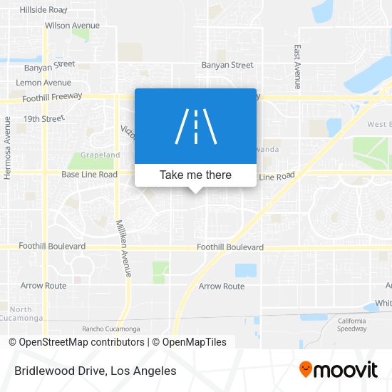 Mapa de Bridlewood Drive