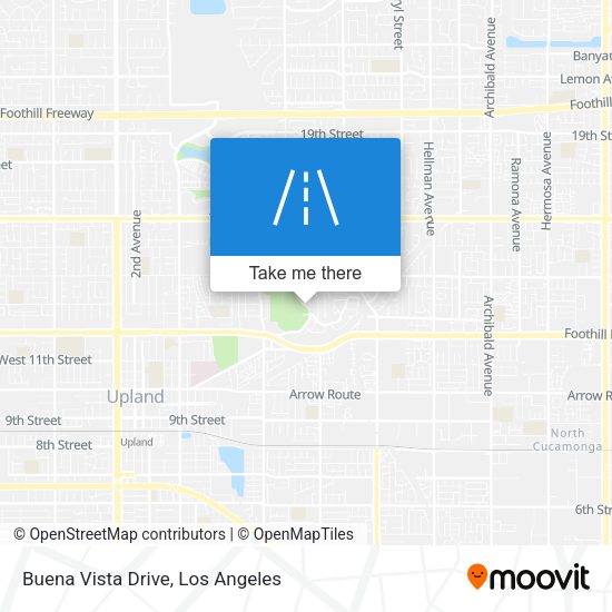 Buena Vista Drive map
