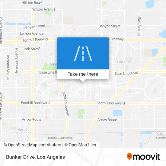 Mapa de Bunker Drive