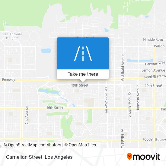 Carnelian Street map