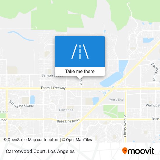 Carrotwood Court map