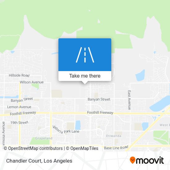Mapa de Chandler Court