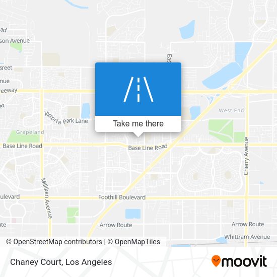 Mapa de Chaney Court