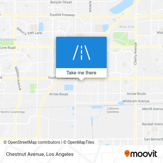 Chestnut Avenue map