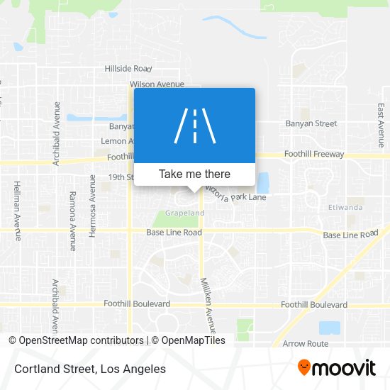 Mapa de Cortland Street