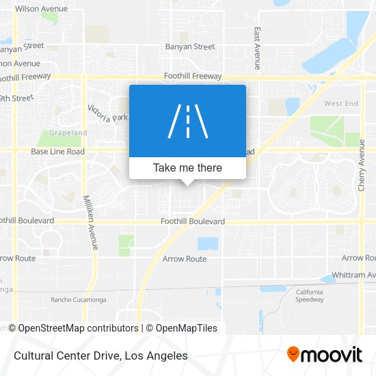 Cultural Center Drive map