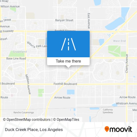 Mapa de Duck Creek Place