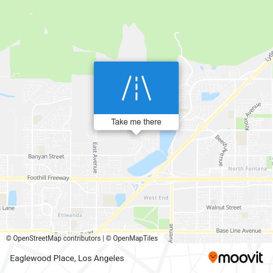 Mapa de Eaglewood Place