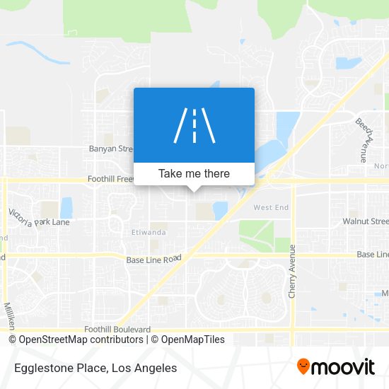 Egglestone Place map