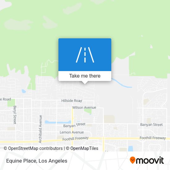 Mapa de Equine Place
