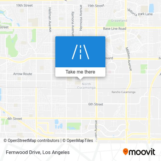 Mapa de Fernwood Drive