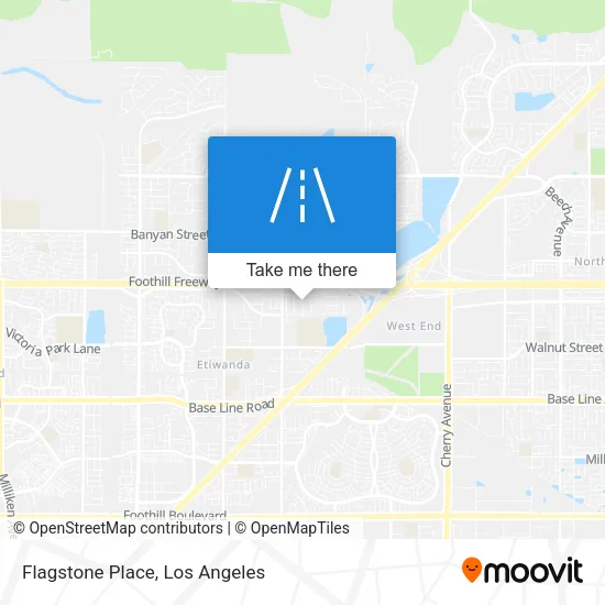Mapa de Flagstone Place