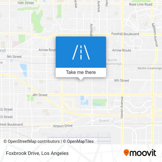 Mapa de Foxbrook Drive