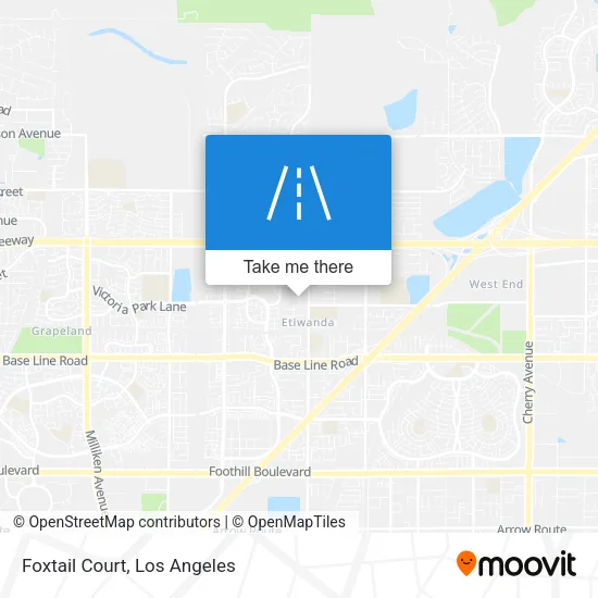 Foxtail Court map