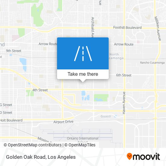Mapa de Golden Oak Road