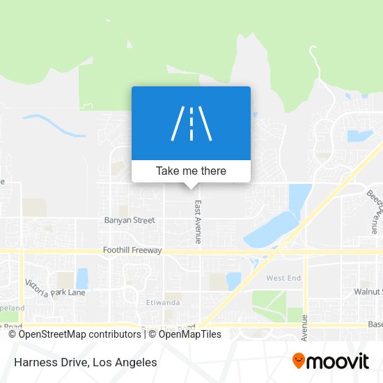Mapa de Harness Drive