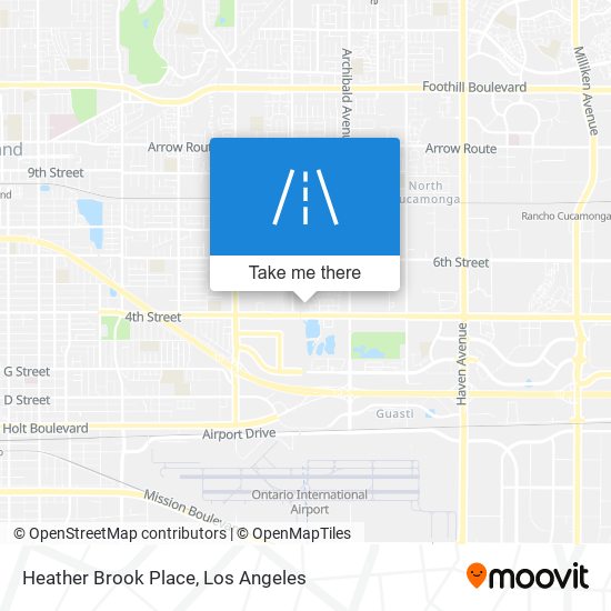 Heather Brook Place map