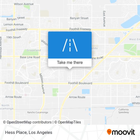 Mapa de Hess Place
