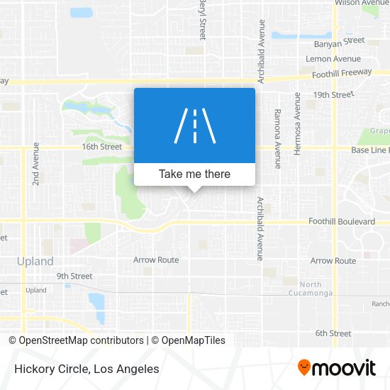 Mapa de Hickory Circle