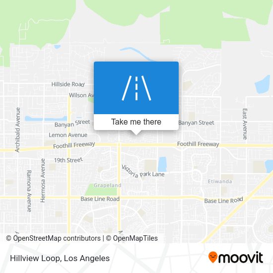 Mapa de Hillview Loop