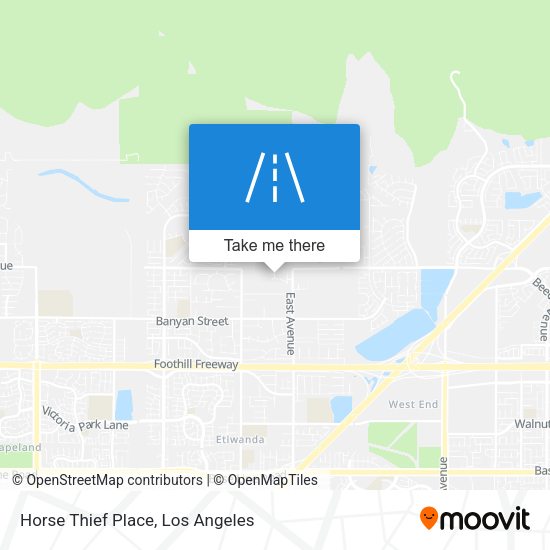 Mapa de Horse Thief Place