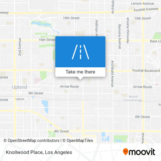 Knollwood Place map