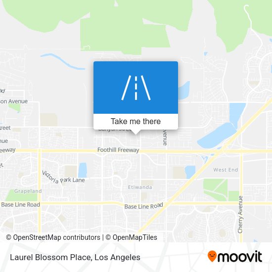 Mapa de Laurel Blossom Place