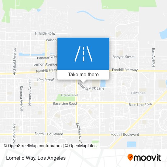 Mapa de Lomello Way