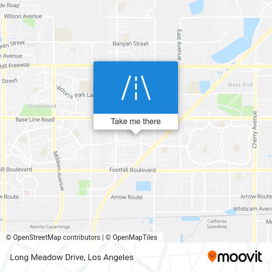 Long Meadow Drive map