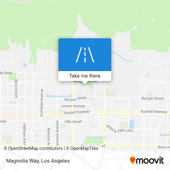 Mapa de Magnolia Way