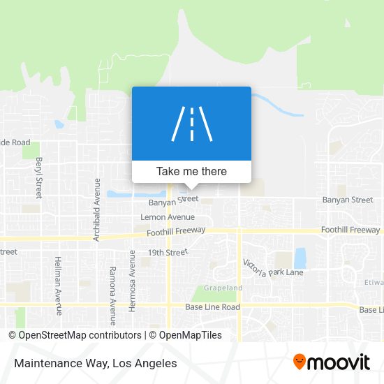 Mapa de Maintenance Way