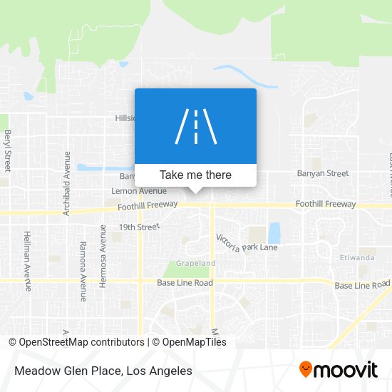 Mapa de Meadow Glen Place