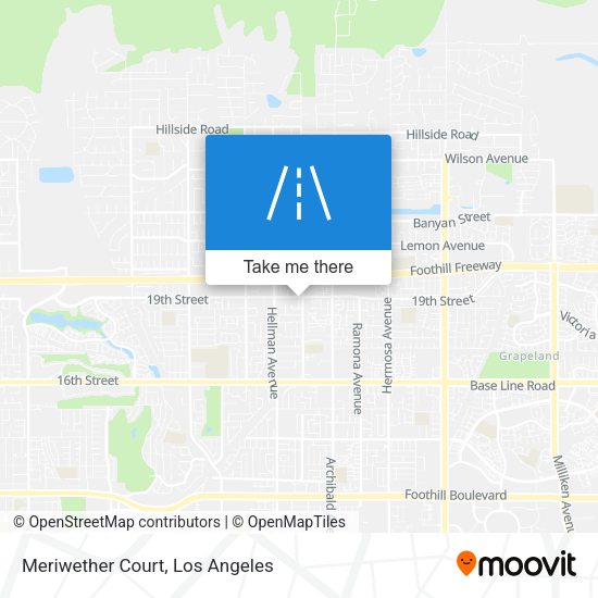 Meriwether Court map