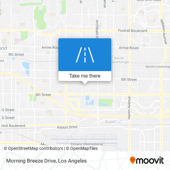 Morning Breeze Drive map