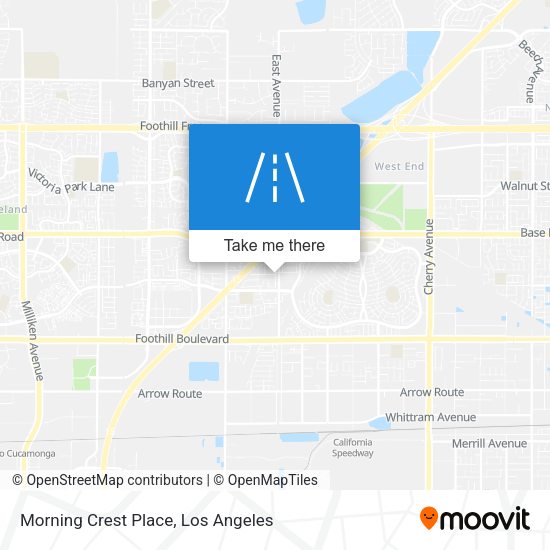 Mapa de Morning Crest Place