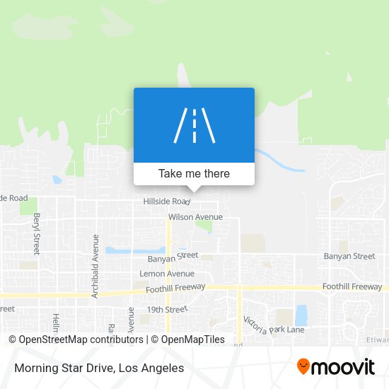 Mapa de Morning Star Drive