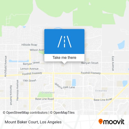 Mapa de Mount Baker Court