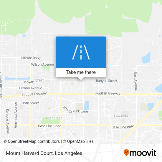 Mapa de Mount Harvard Court