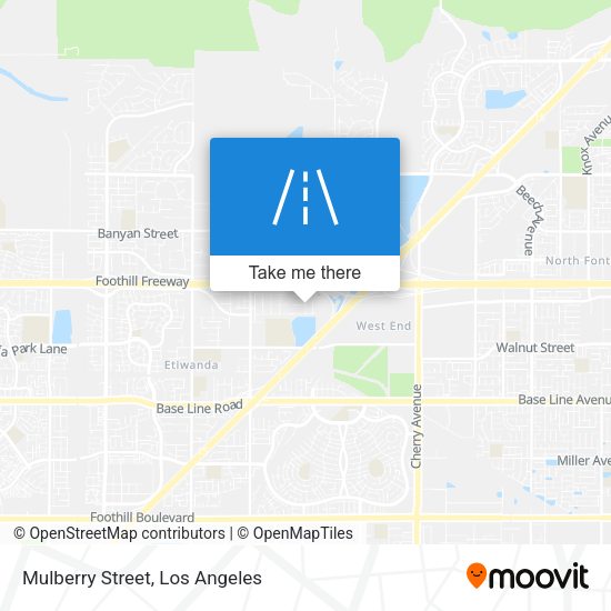 Mulberry Street map