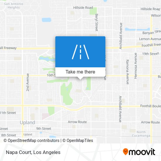 Mapa de Napa Court