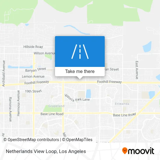 Netherlands View Loop map