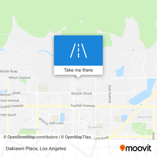 Mapa de Oaklawn Place