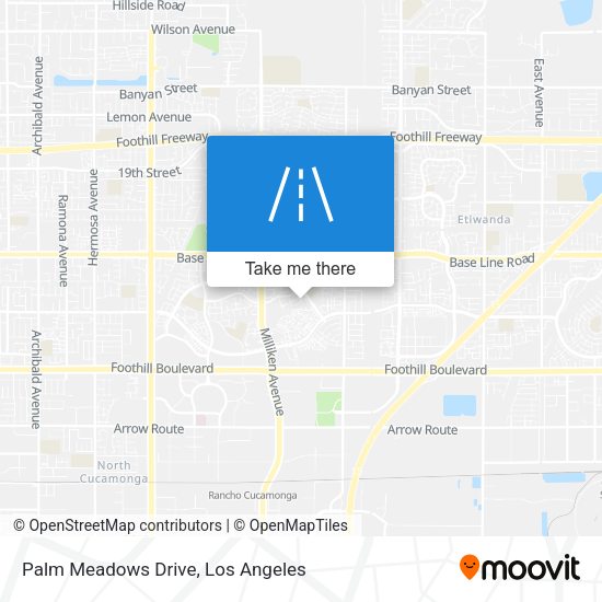 Palm Meadows Drive map