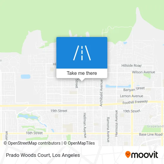 Prado Woods Court map