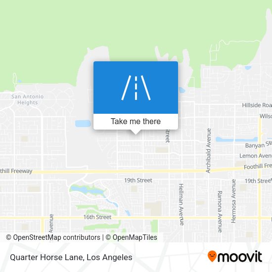 Mapa de Quarter Horse Lane