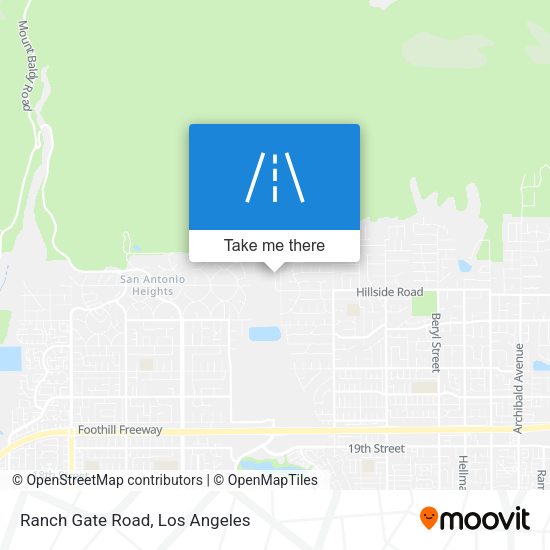 Mapa de Ranch Gate Road