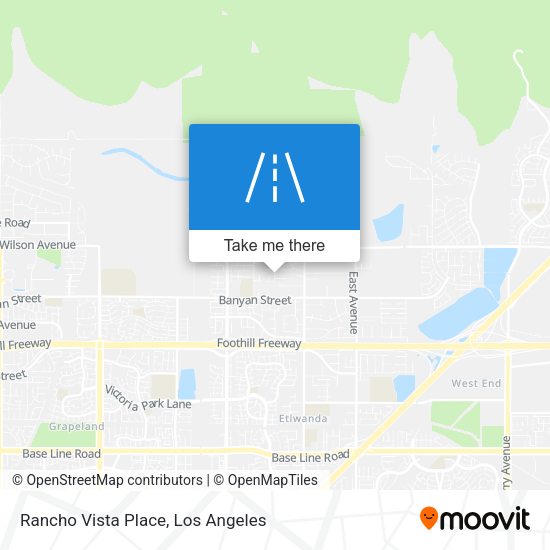 Rancho Vista Place map