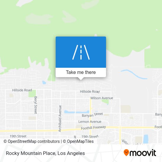 Rocky Mountain Place map
