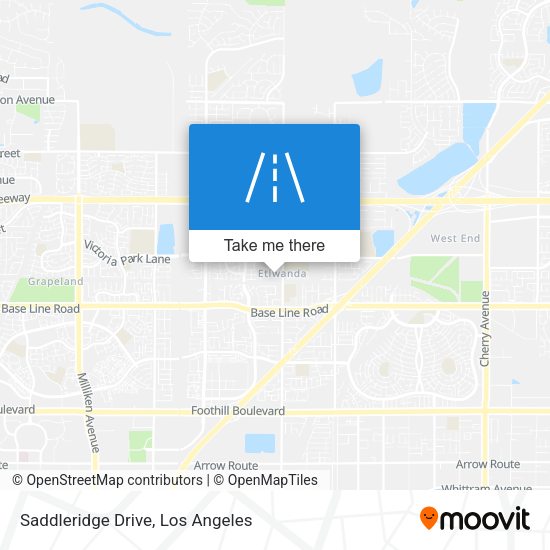 Saddleridge Drive map
